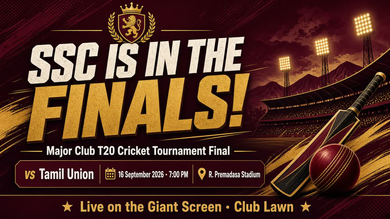 SSC IS IN THE FINALS! - Major Club T20 Cricket Tournament Final